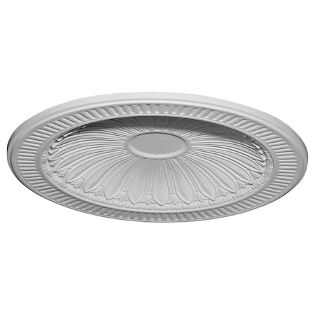 Ekena Millwork 35 3/8"OD x 3 1/4"D Devon Recessed Mount Ceiling Dome 31"Diameter x 2 1/2"D Rough Opening DOME35DE